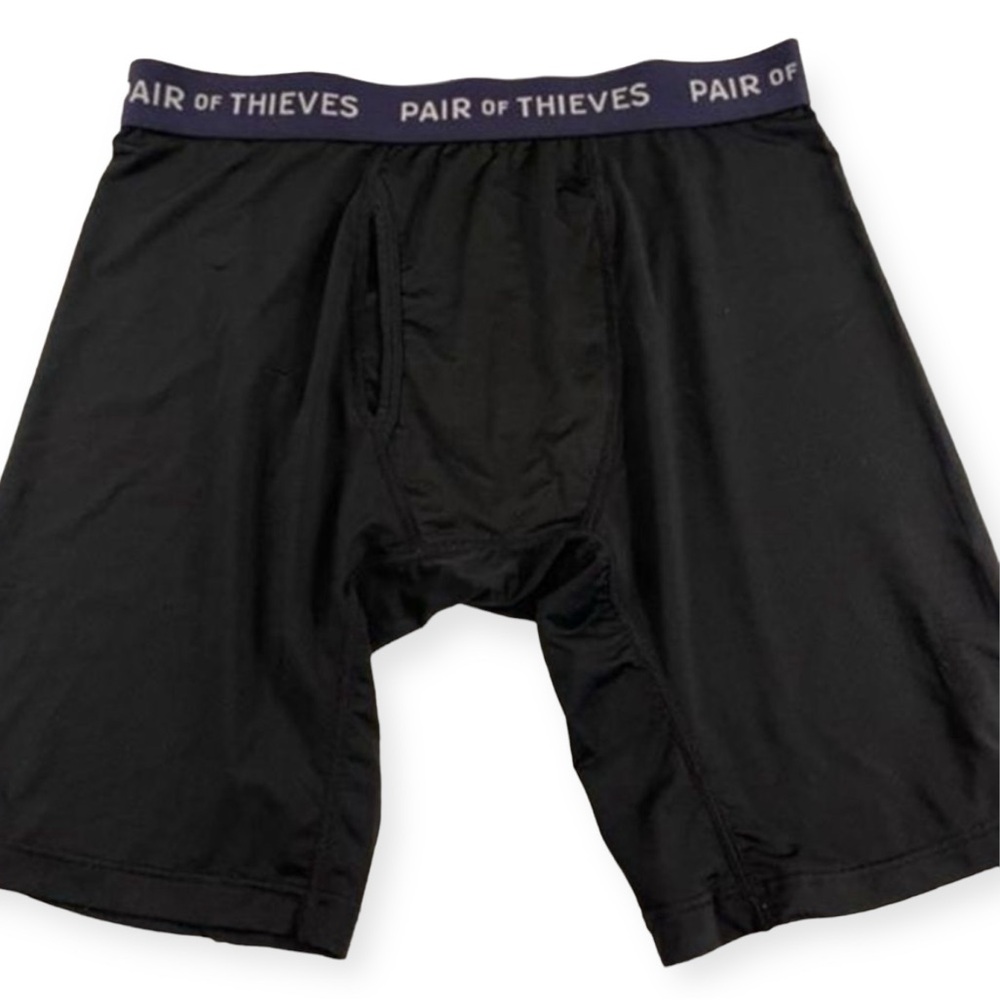 Pair of Thieves Mens Ready for Everything Boxer Briefs Size S Long Leg‎